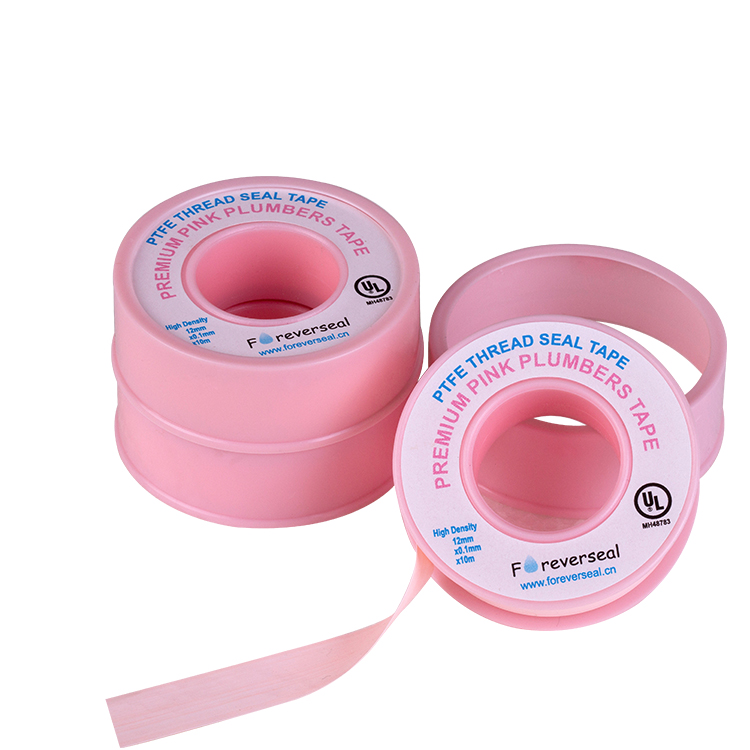 High Density Pink Plumber Line Thread Seal Tape